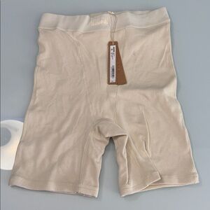 NWT SKIMS Cotton Ribbed Boxer